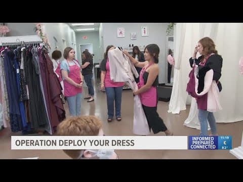 'Operation Deploy Your Dress' arrives in Riverview for U.S. Army's 250th anniversary