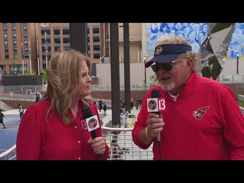 Eddie White chats Indiana Fever with 13News' Anne Marie Tiernon