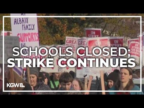 Albany teacher strike continues with no agreement on day 8