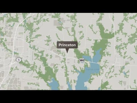 Police car hit in North Texas during traffic stop, officials say