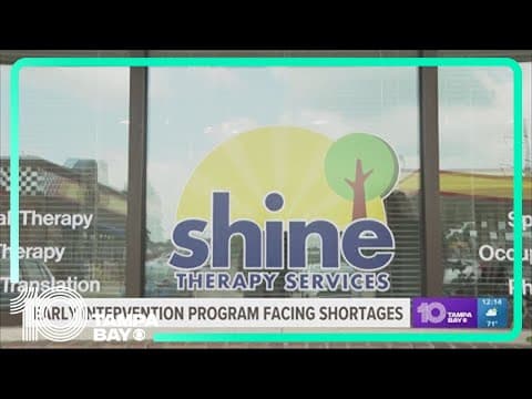 Early intervention program for developmentally disabled children faces shortages