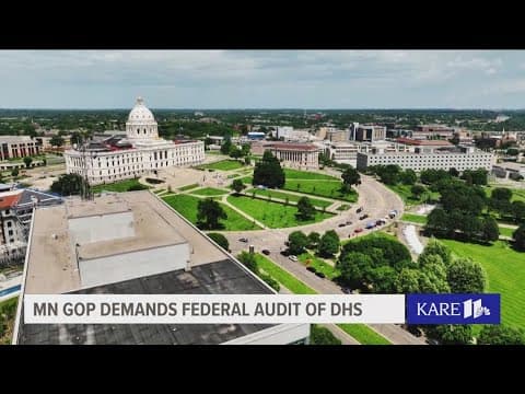 Minnesota House Republicans request federal audit of DHS over Medicaid fraud
