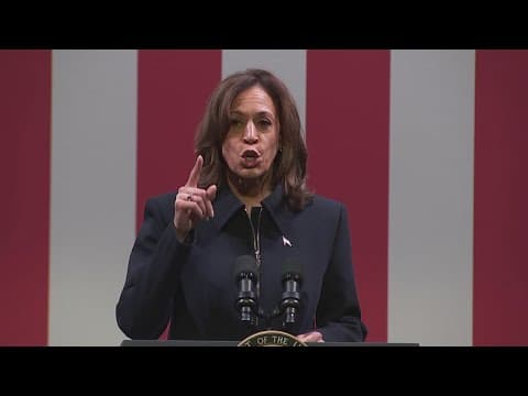 Kamala Harris speaks out about the results of the election