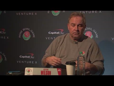 Ohio State offensive coordinator Kevin Wilson | Rose Bowl week