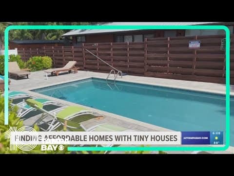 Plans for increased savings are under construction through tiny homes