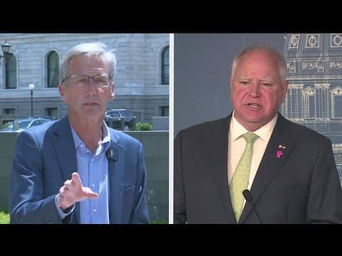 Gov. Tim Walz leads Scott Jensen in Minn. governor’s race by 7%