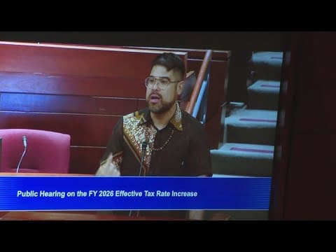 120 people signed up to speak during the first night of Fairfax Co. budget hearing