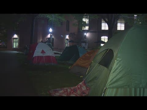 GWU President issues statement amid ongoing protests on campus