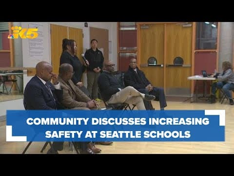 Seattle Public Schools leaders, community discuss ways to improve safety