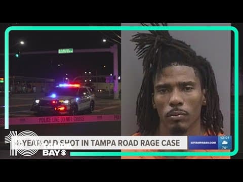 4-year-old girl injured in Tampa road rage shooting