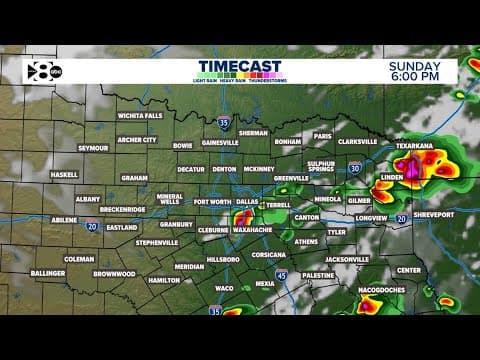 LIVE: Tracking possible severe storms in North Texas