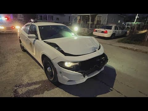 Man who rammed IMPD officers' cars back under arrest after clerical issue led to release