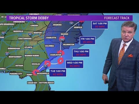 DFW Weather: Tracking Hurricane Debby's effects and the hot, triple-digit days in North Texas