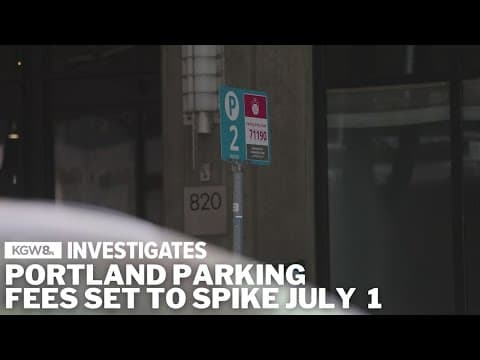 In 2022, parking in downtown Portland cost $2.20 an hour. Starting July 1, it'll cost $3.60