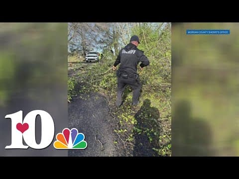 Morgan Co. officials cleaning up storm damage in East TN