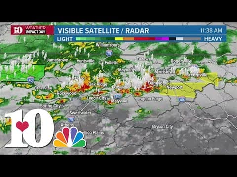 Noon weather (5/8): Severe weather hits East Tennessee