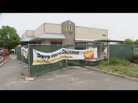Ramona residents call scorched McDonald's building an eyesore