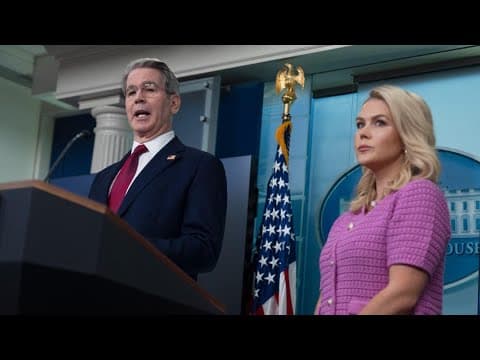 Full White House briefing with Karoline Leavitt, Scott Bessent (April 29, 2025)