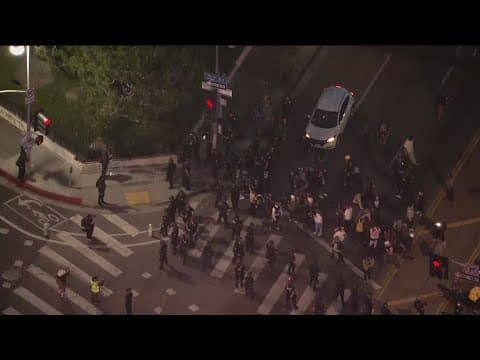 Trump sends Marines and more National Guard members to Los Angeles amid anti-ICE protests