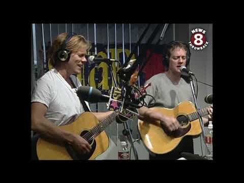 The Bacon Brothers perform at Star 100.7 in 2000