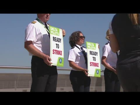 United pilots reject agreement as Delta pilots authorize strike ahead of holiday travel season