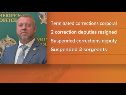 Several deputies no longer work for sheriff's office after the death of 74-year-old man restrained i