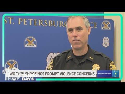 2 teen shootings over weekend prompt youth gun violence concerns in St. Pete