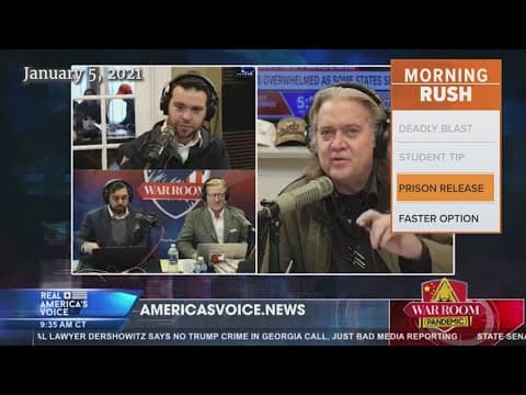 Steve Bannon released from prison this morning