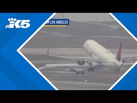 Gonzaga men's basketball team plane has near-collision on LAX runway