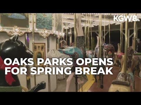 Oaks Amusement Parks opens for spring break in Portland