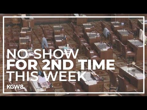 Oregon Senate Republicans fail to meet a second time