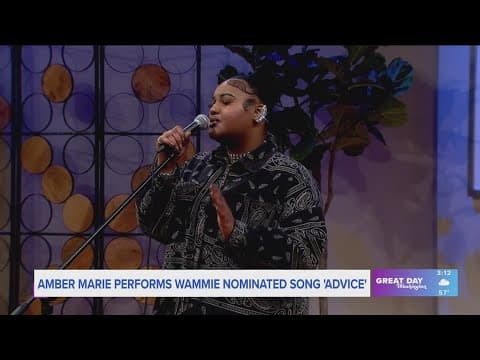 Amber Marie performs her WAMMIE nominated single 'Advice'