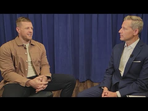 KHOU 11's Jason Bristol talks with JJ Watt ahead of his CBS Sports debut