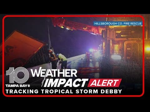 Hurricane Debby claims at least 5 lives