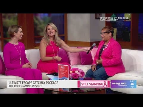 Talita Giles, wins The Rose Gaming Resort's Ultimate Escape Getaway Package