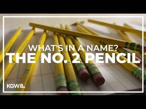 Here's why students use No. 2 pencils