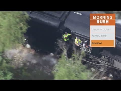 The world's largest steam train is in Texas today