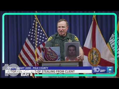 'He stole millions': Polk County sheriff details attorney's arrest