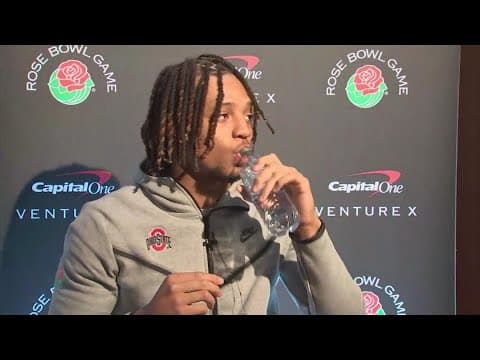 Ohio State safety Ronnie Hickman | Rose Bowl week