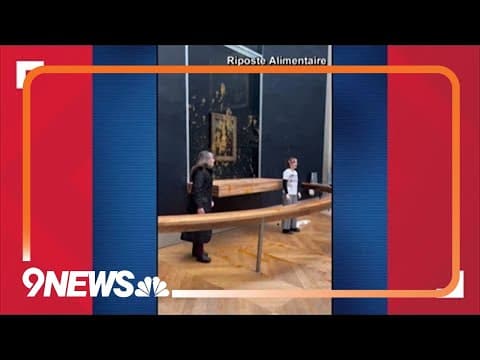 Mona Lisa vandalized on Sunday