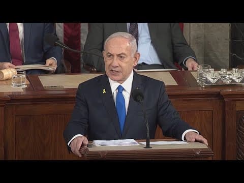 Israeli Prime Minister Benjamin Netanyahu addressed Congress as the war in Gaza continues