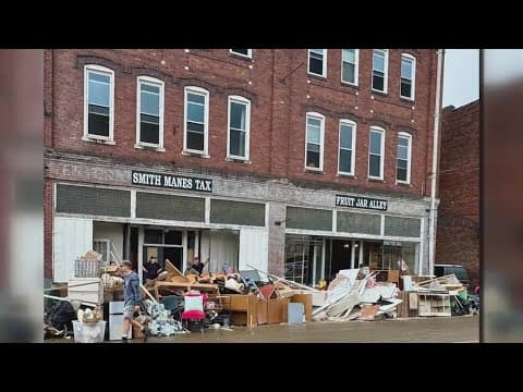 Newport business reopens after extensive damage from Hurricane Helene