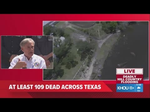 Latest: 109 dead, more than 161 missing in Hill Country floods