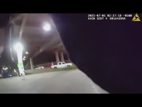Body camera video shows police responding to Deep Ellum shooting
