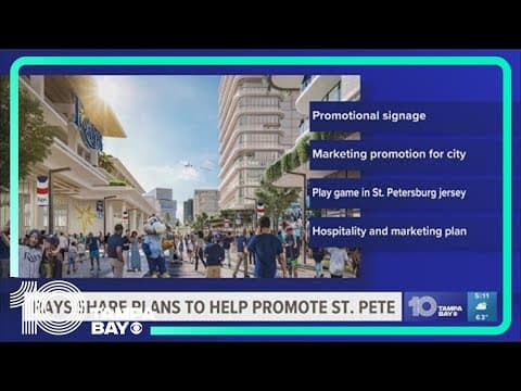 St. Petersburg seeks profile boost as new Tampa Bay Rays ballpark negotiations continue