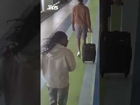 New video shows fugitive's escape at Seattle-Tacoma International Airport
