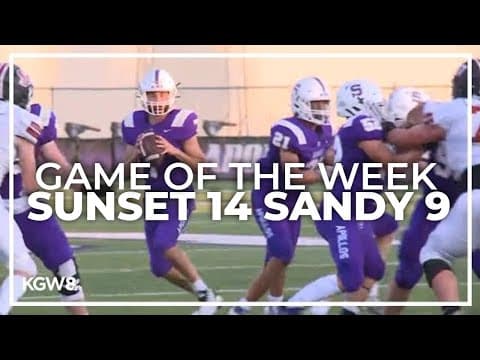 Sunset downs Sandy in Your Game of the Week | Friday Night Football