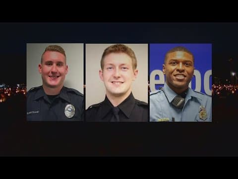 WATCH: 3 fallen Minnesota officers honored at national memorial
