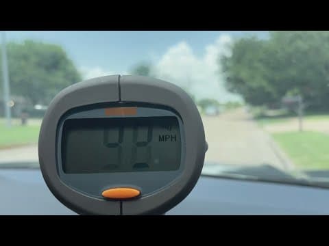 North Houston neighborhood wants something done about speeding drivers