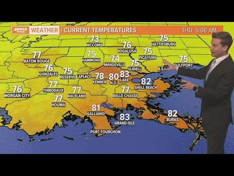 Weather: Daily chance for rain through next week